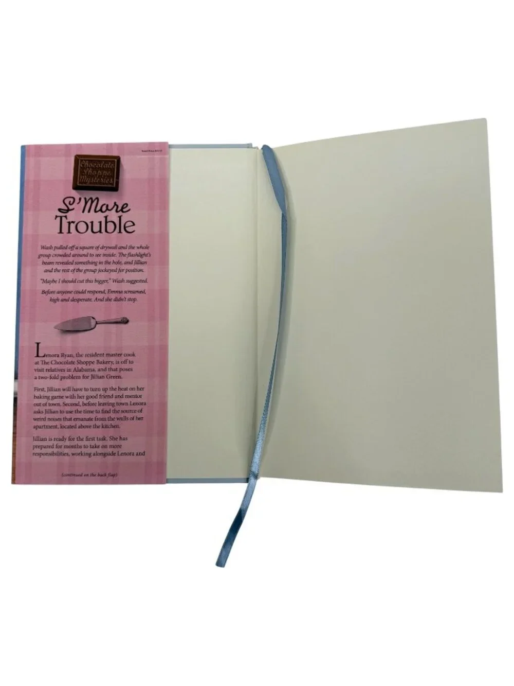 S'More Trouble A Chocolate Shoppe Mystery By Jan Fields Hardcover Dust Jacket‎